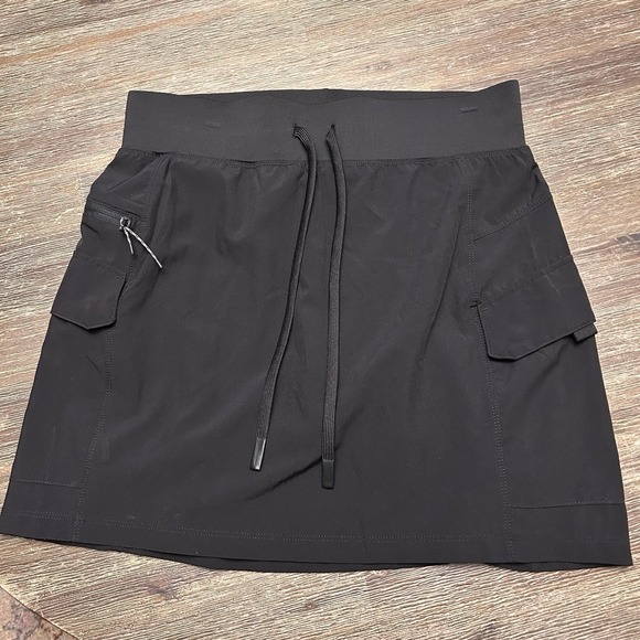 Gerry Weber Pants - Gerry Women's Cargo Skort Black Small Elastic Waist Skirt Short Athletic Tennis